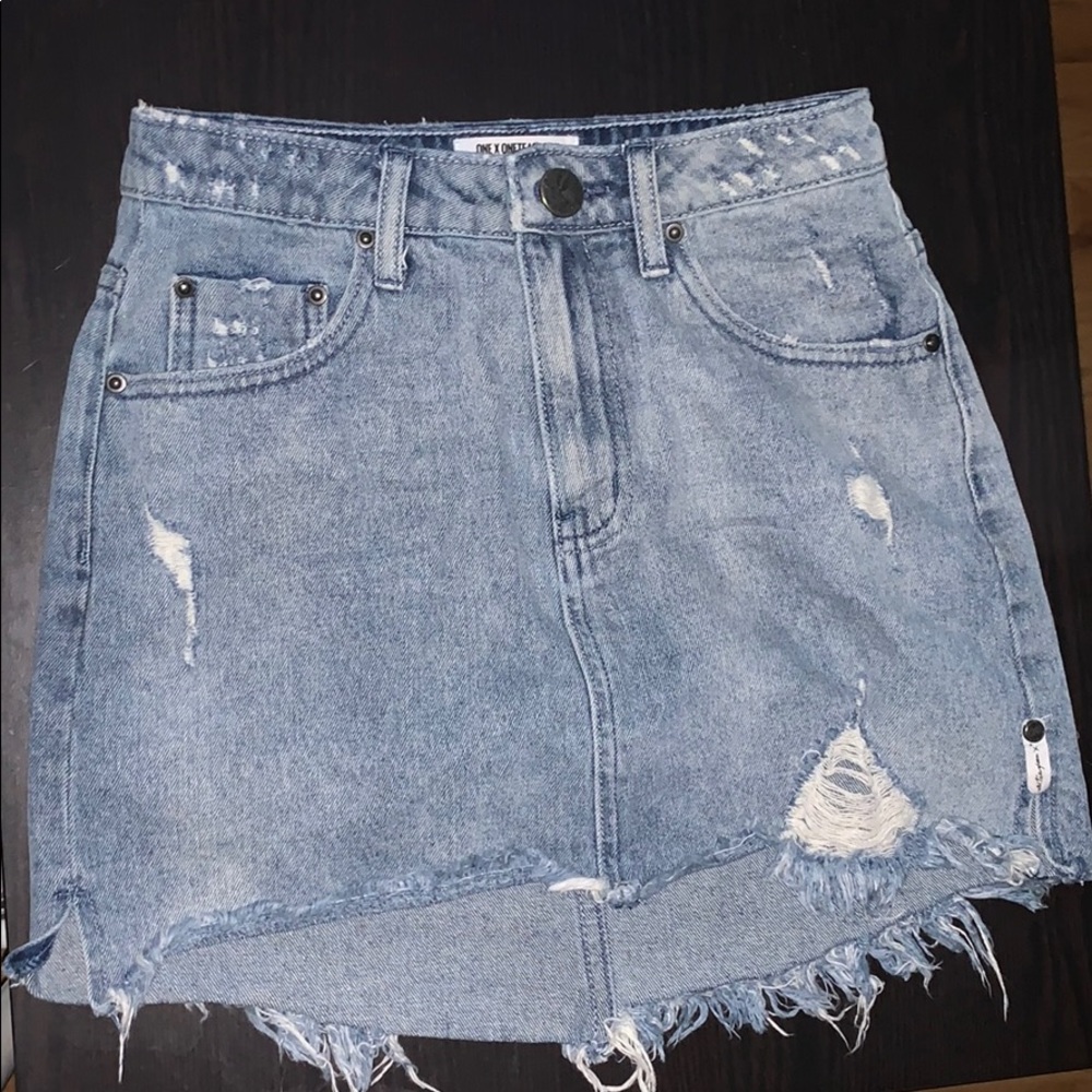 Jean skirt